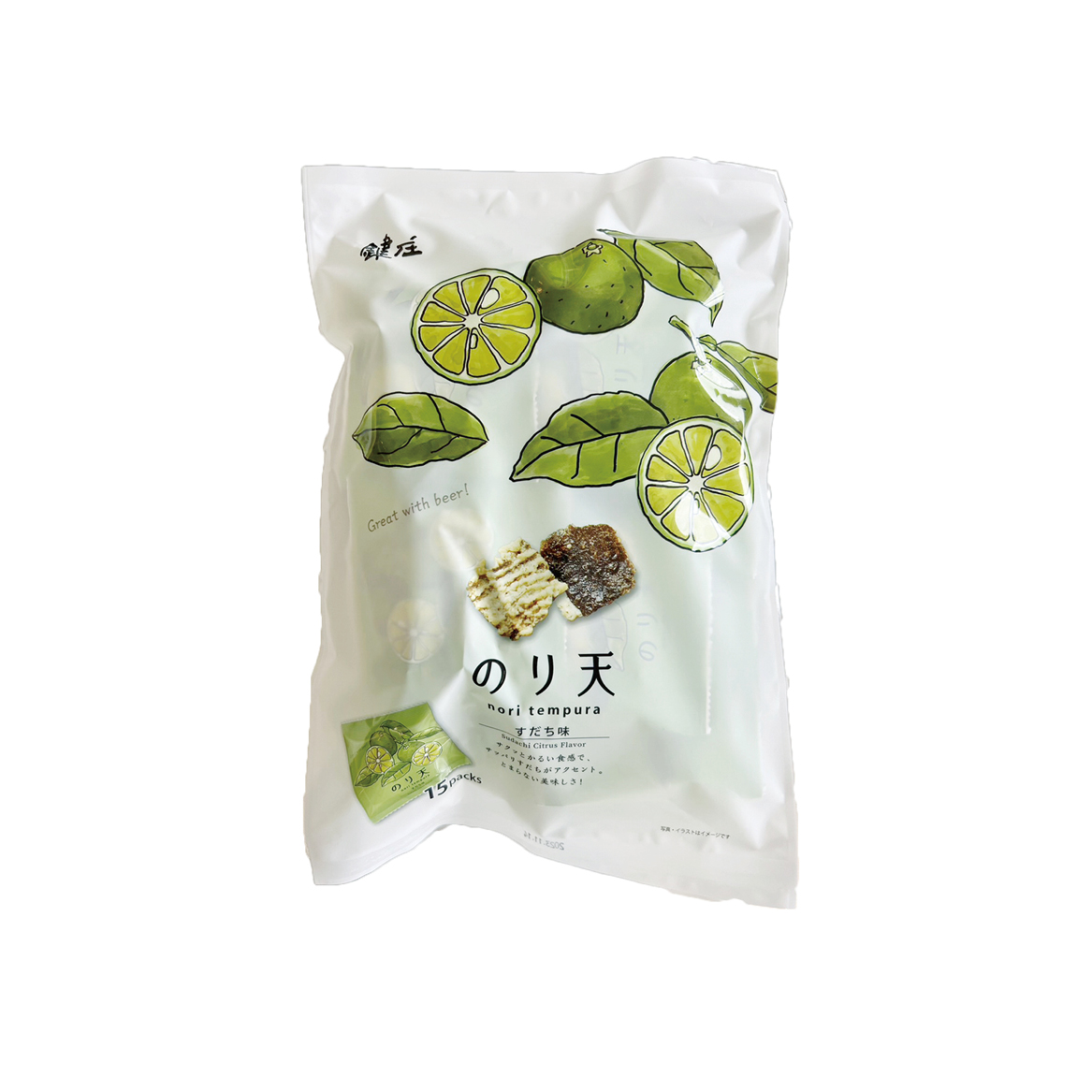 のり天 すだち味 大袋【数量限定商品】